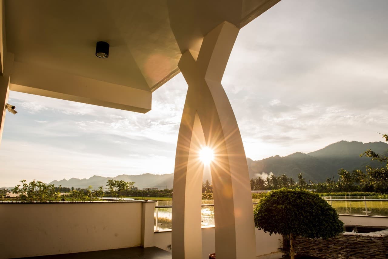 美濃田中央旅宿景色